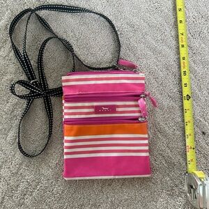 Small Scout bag pink orange white